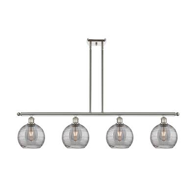 Innovations Lighting 516-4I 10 48 Athens Deco Swirl Chandelier Athens