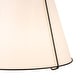 preview thumbnail 57 of 91, Mid Century 4-Light Conical Fabric Shade Lantern Pendant Ambient Light