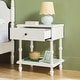 preview thumbnail 6 of 20, Walker Edison Easy Assembly Solid Wood 1-Drawer Nightstand