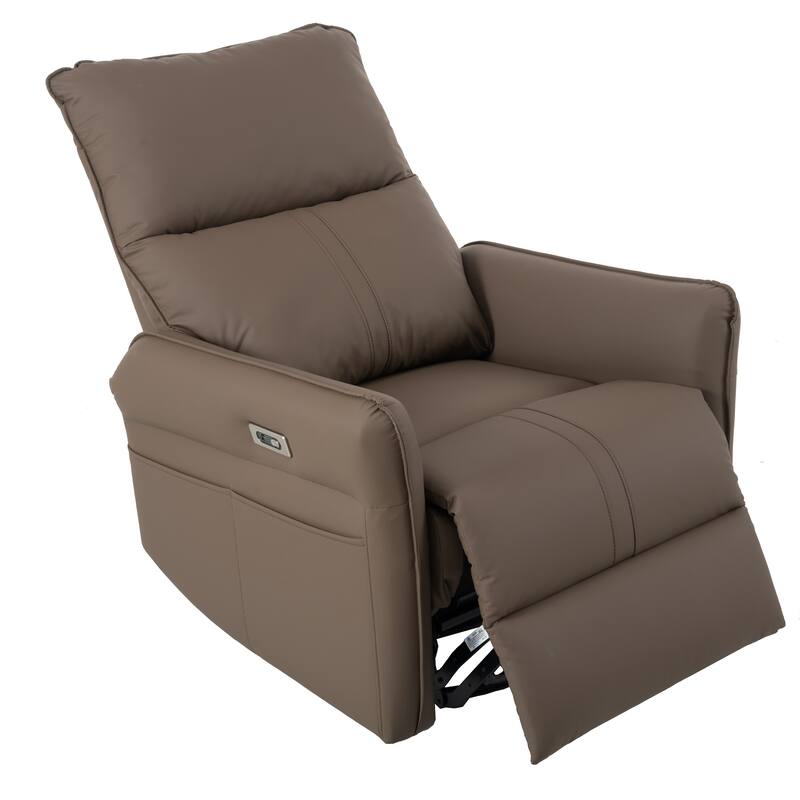 270° Swivel Rocker Power Recliner with USB Ports