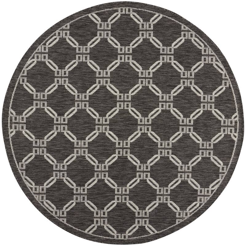 Nourison Garden Party Geometric Casual Indoor/Outdoor Area Rug