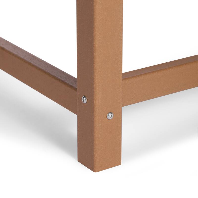 Polytrends Laguna Kids Outdoor 31" Square Poly Dining Table