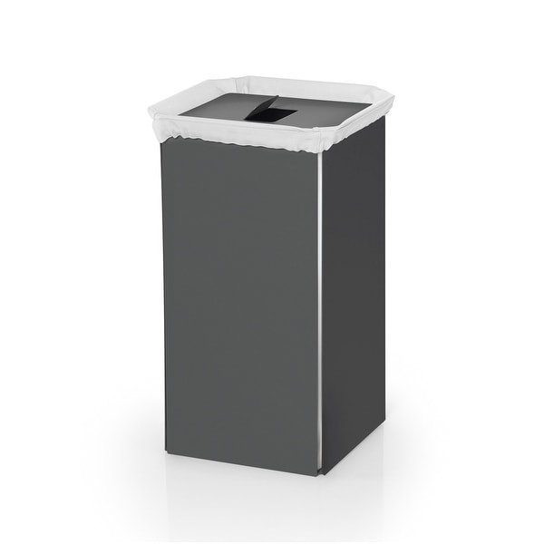 WS Bath Collections Bandoni 53443 Metal Laundry Basket with Bag