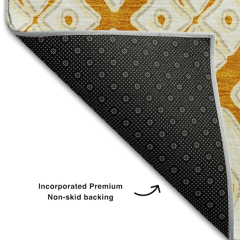 Premium Washable Super Soft Modern Cooper Mayfield Rug