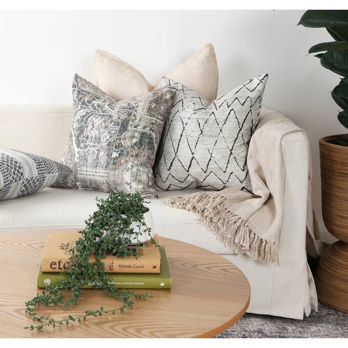 The Rug Collective Distressed Vintage Cezanne Blush Pillow Bed Bath & Beyond 37234965