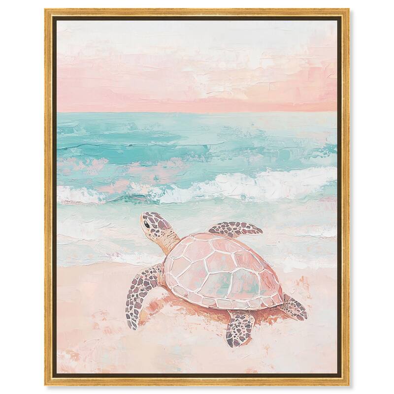 Guardians of the Coast II Canvas by Art Remedy - 16" x 20" - Gold