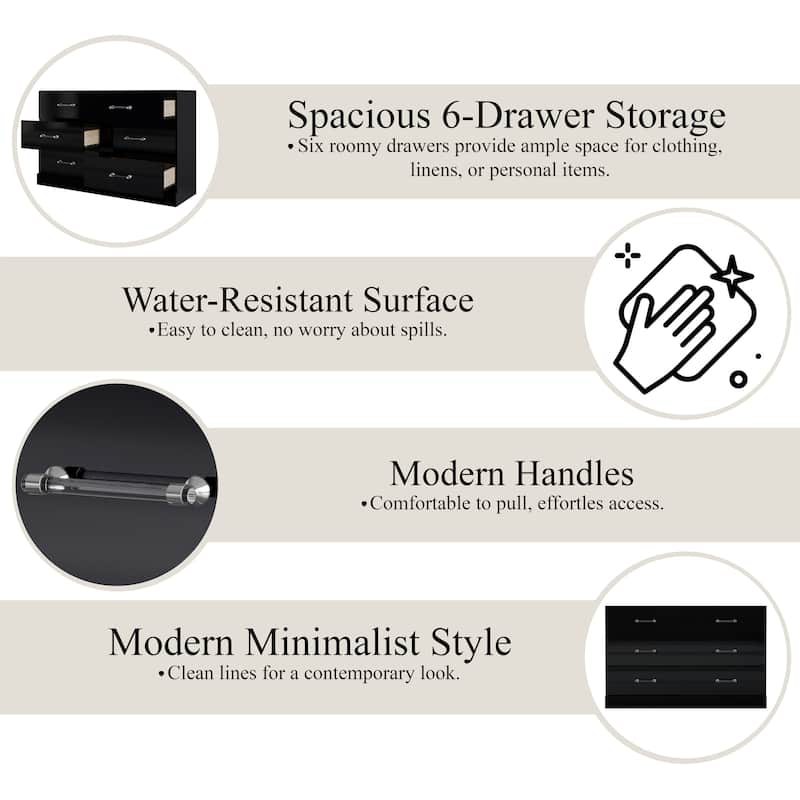 CraftPorch Minimalist Dresser