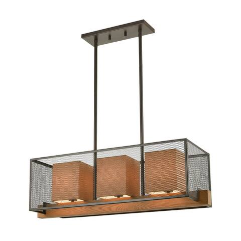 Crossbeam 3-Light Island Light