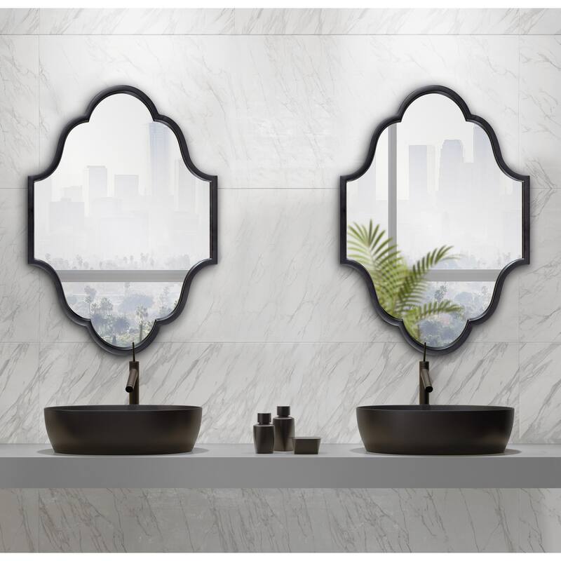 Kate and Laurel Rowla Framed Wall Mirror