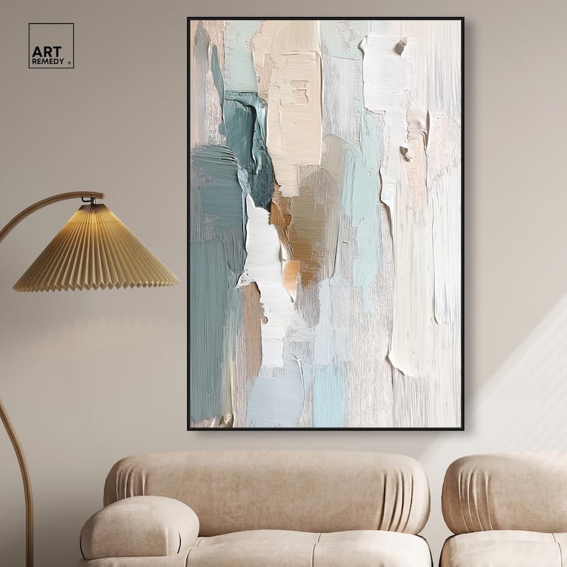 Impasto Intervals I Canvas by Art Remedy