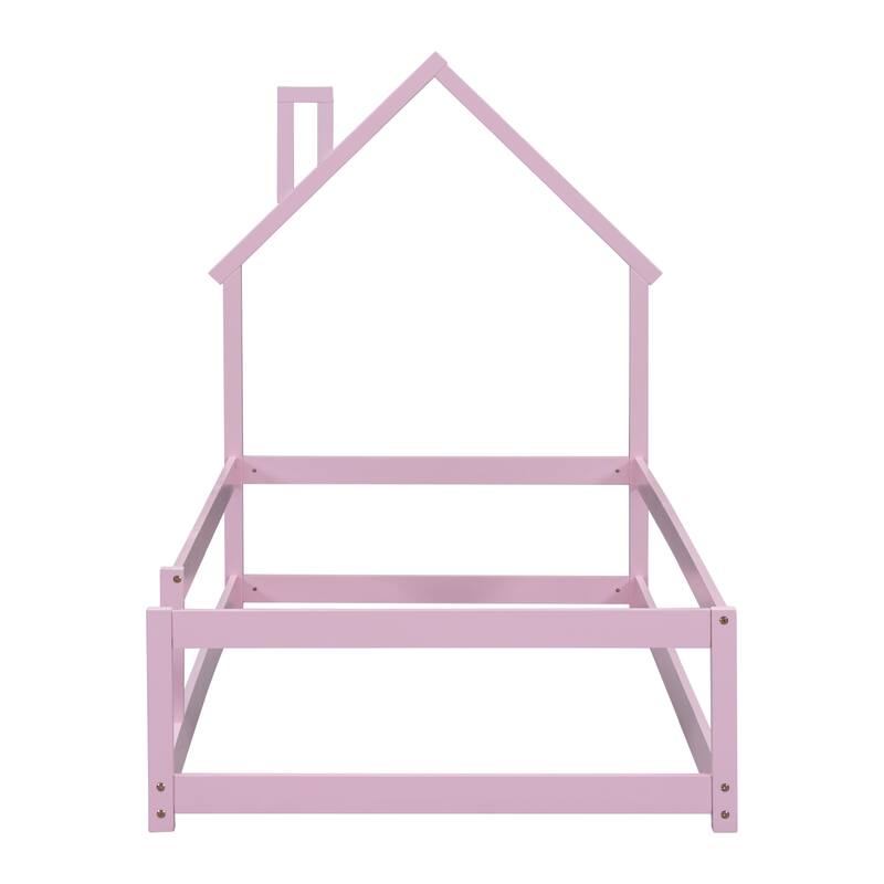 Twin Size Wood bed with Fences