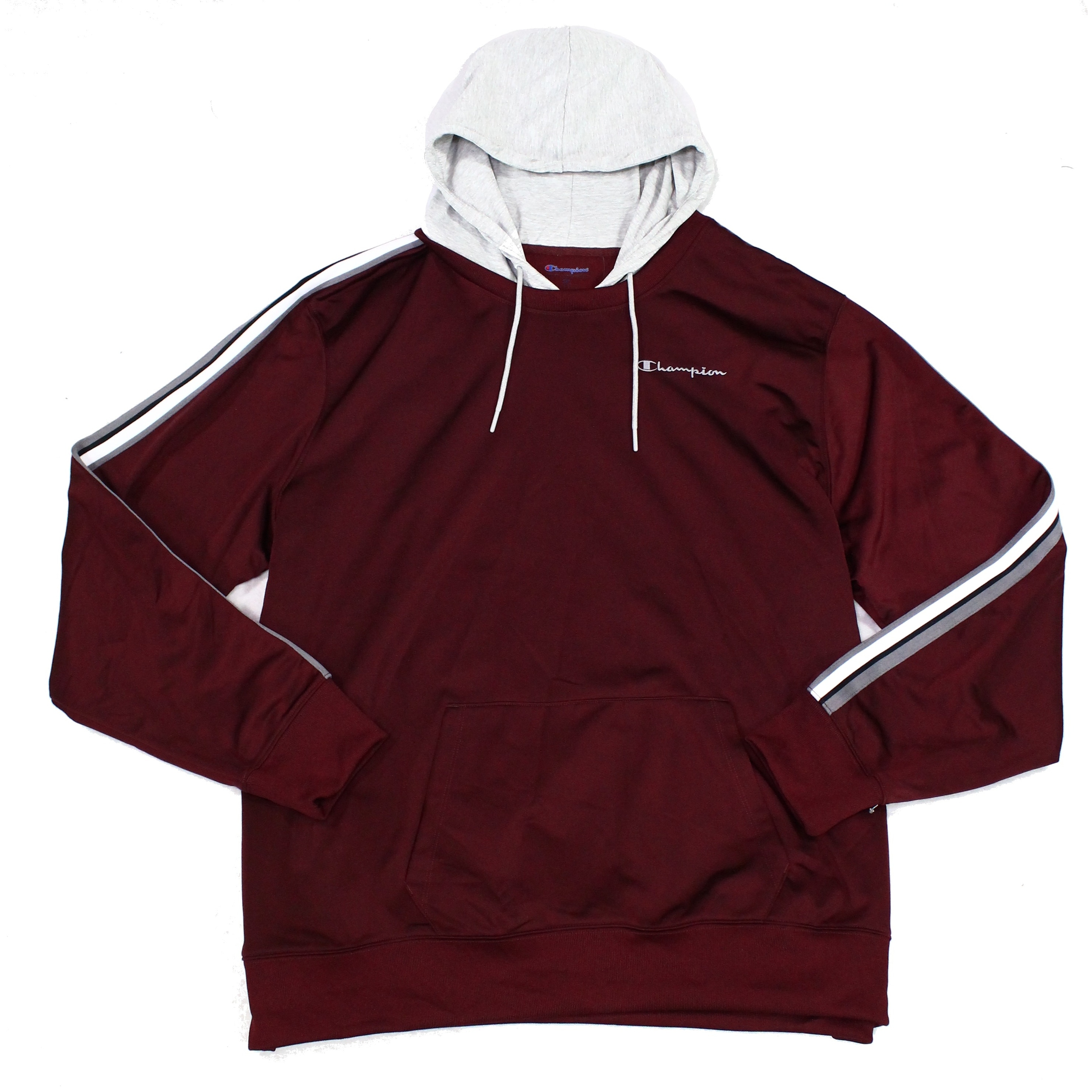 champion mens red hoodie