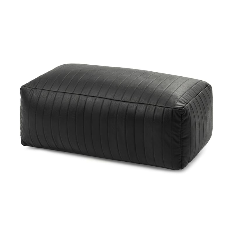 Jani Footrest Bench Ottoman Pouf - Handcrafted for Seating, Footrest, Home Decor for Living Room, Bedroom Pouf
