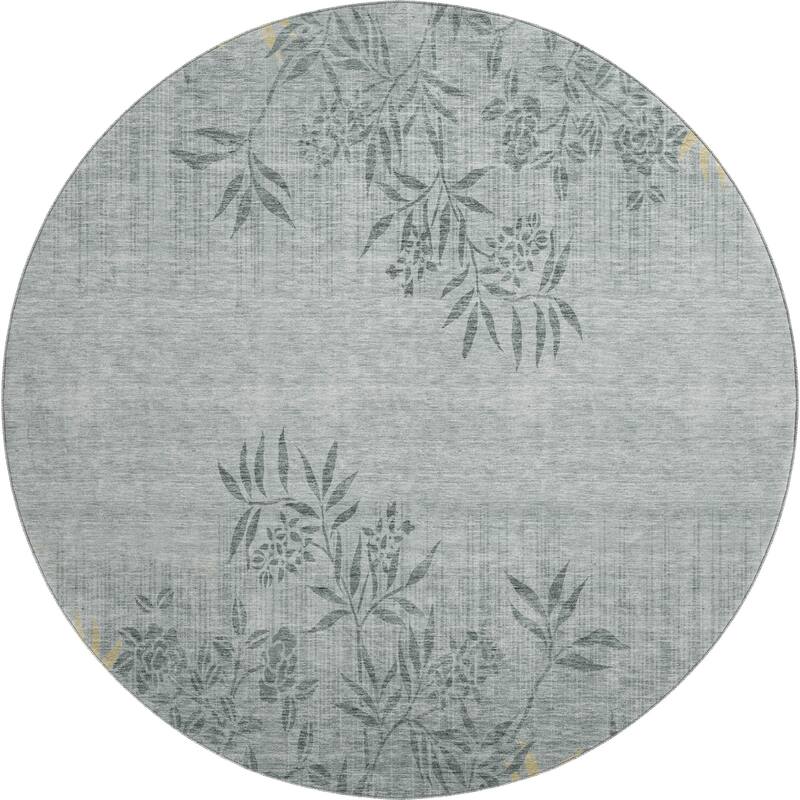 Premium Washable Super Soft Floral Imprints Mayfield Rug
