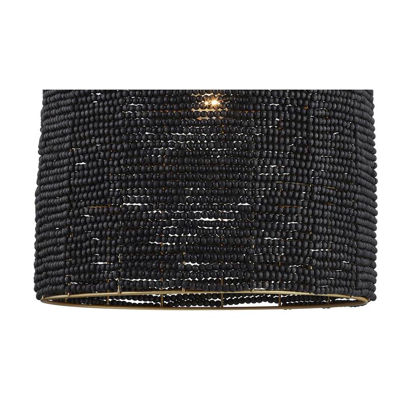 Elma Hanging Pendant Light , Black