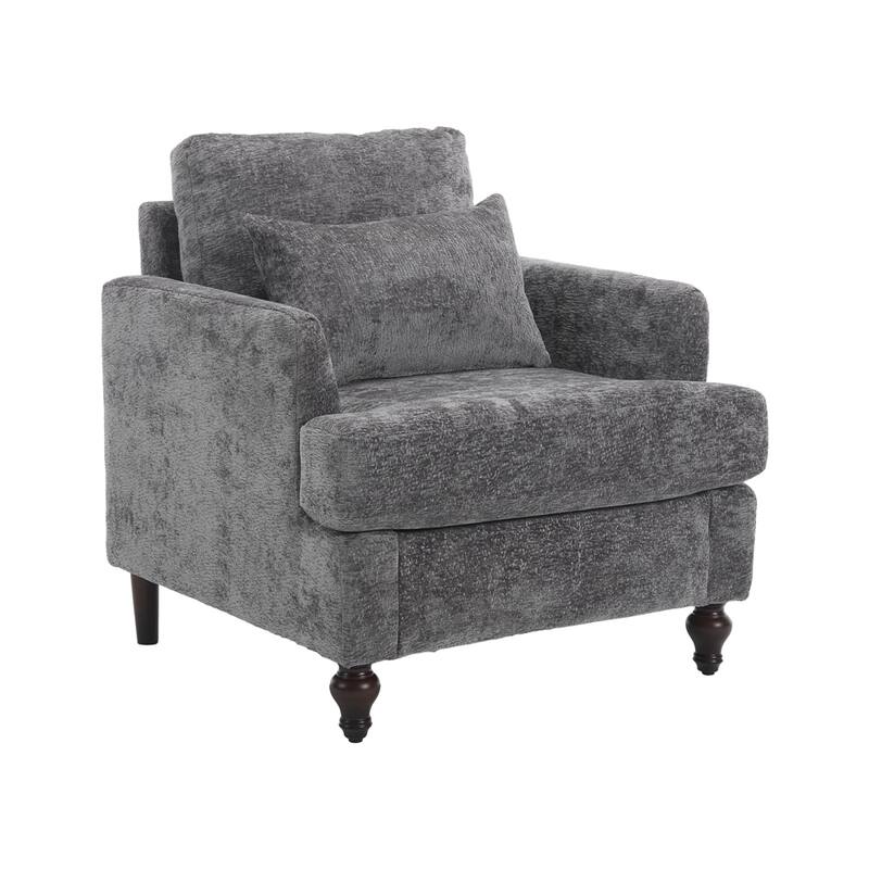 Wood Frame Armchair