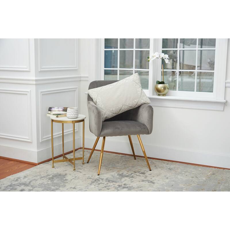 Rhea Embroidered Throw Pillow