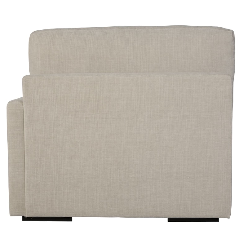 Refuge Solid Modular Right Arm Seat for Sectional Sofa - 43.25" - Sand Gray