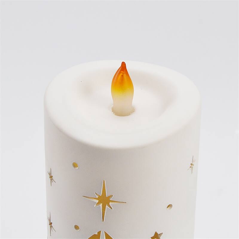 Flameless Candles with Battery Operated,LED Flickering Candles Xmas Decorations