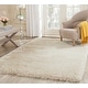 preview thumbnail 1 of 4, SAFAVIEH Handmade Arctic Shag Guenevere 3-inch Extra Thick Rug 3' x 5' - Light Beige