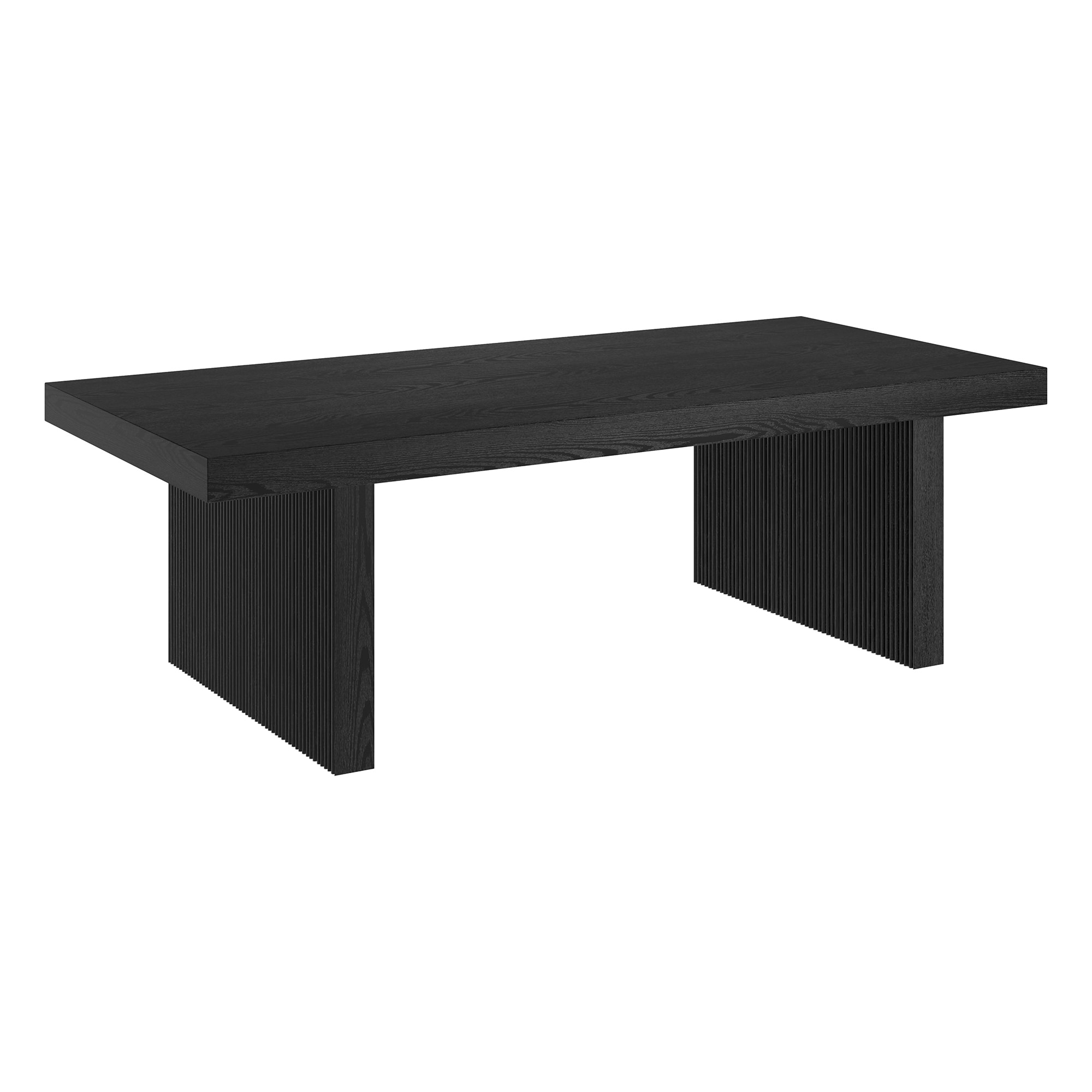 Soren 48" Wide Rectangular Fluted Coffee Table