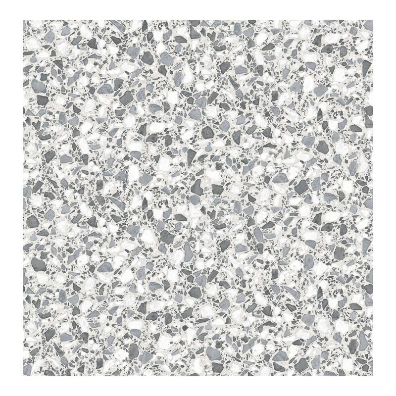 Fine Decor Aldrich Grey Terrazzo Wallpaper - 20.5 x 396 x 0.025