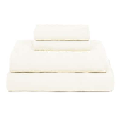 100% French Linen Sheet Set by BOKSER HOME