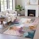 preview thumbnail 3 of 118, Machine Washable Indoor/Outdoor Abstract Dream Chantille Rug