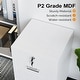preview thumbnail 17 of 44, 2-Drawer Rolling Wood File Cabinet with Lock
