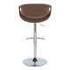 preview thumbnail 30 of 70, Carson Carrington Kanteborg Adjustable Bar Stool with Rounded T Footrest (Set of 2)