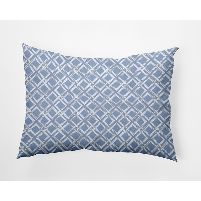 Rope Rigging Decorative Throw Pillow - 14" x 20" - Peri