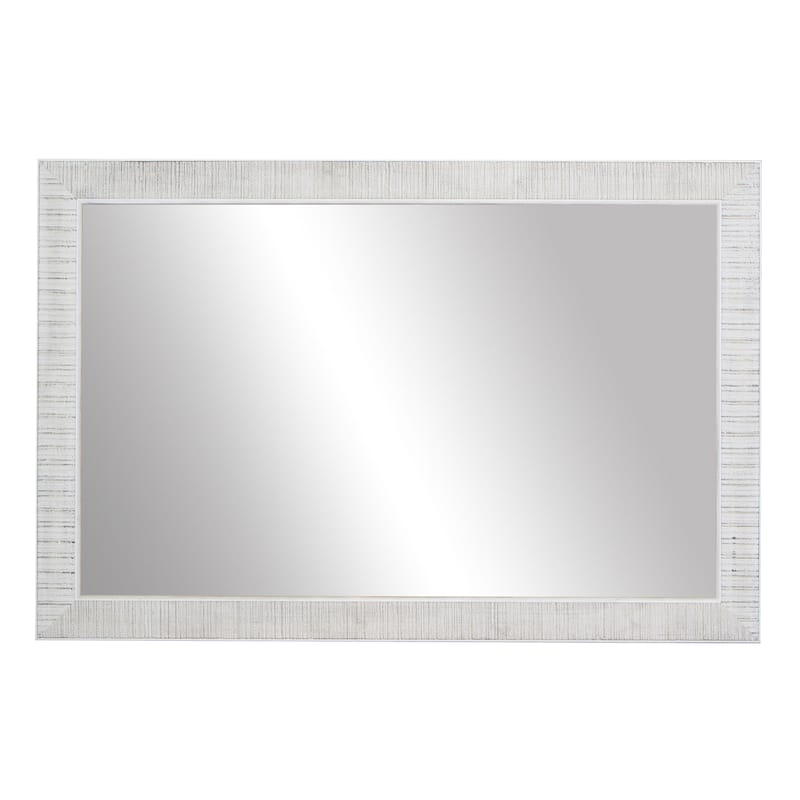 Frame My Mirror White Framed Mirror, Huntington Design