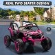 preview thumbnail 21 of 29, 2 Seater Kids Electric Utv, 24V 4WD Ride On Car with Remote Control