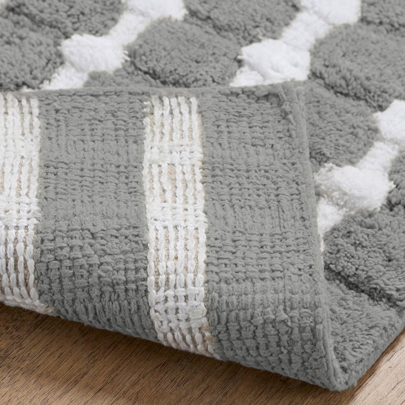Martex Expression Sculpted Bath Rug Soft and Durable