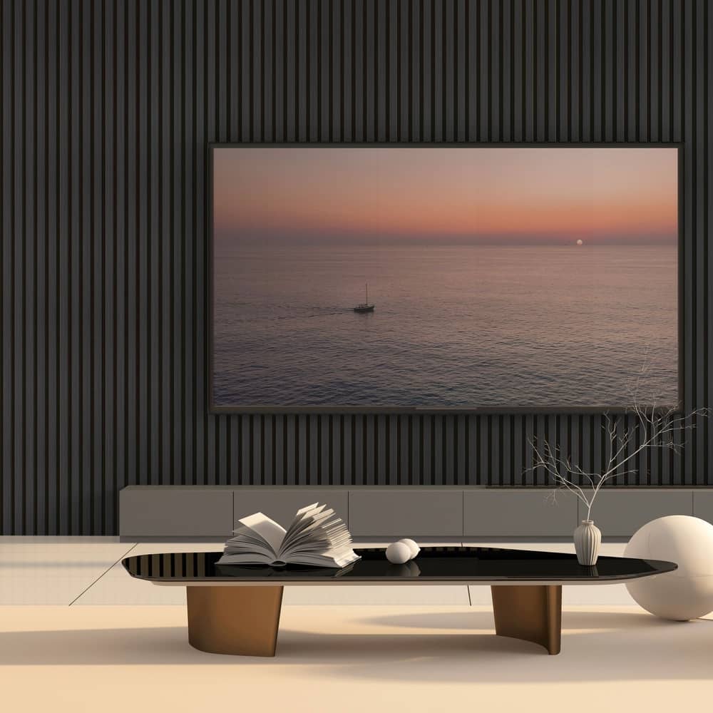 Art3d 7.9 x 94.5in Wood Slat Acoustic Panels,Acoustic Wall Cladding Siding Board,4pcs