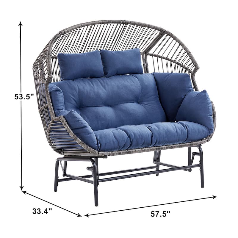 Pocassy Outdoor Egg Chair Garden Funiture
