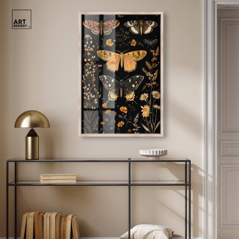 Winged Visitors II Shadowbox by Art Remedy