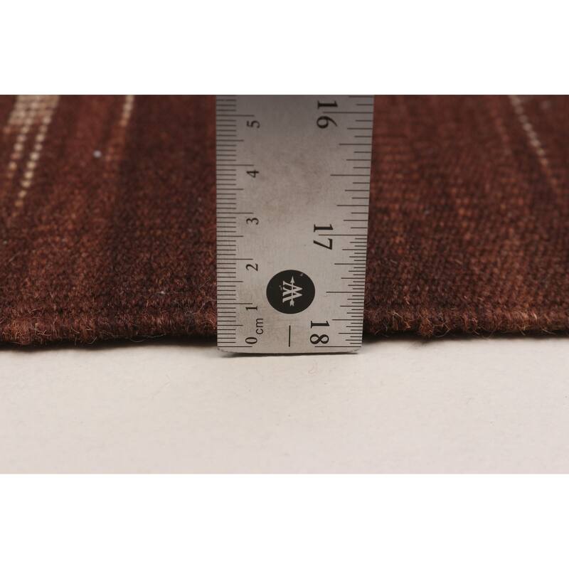 Ankara Brown Kilim 4'11" x 8'0" - 4'11 x 8'0