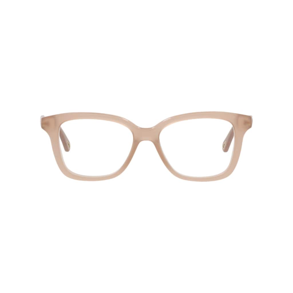 Chloé Square-Frame Bio Acetate Optical Frames - Nude Nude Transparent