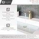 preview thumbnail 16 of 35, STYLISH Single Handle Single Hole Bathroom Faucet Lead Free - Faucet Height: 5 7/8" Spout Height: 4 1/16"