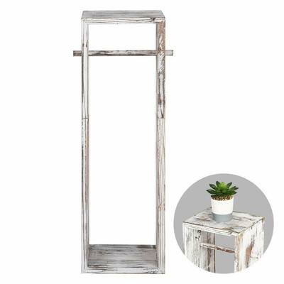6-roll Toilet Paper Holder Stand and Dispenser with Storage