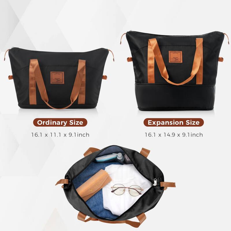 Fashionable Luggage Hardside Luggage with Expandable Storage and Spinner Wheels, for Boarding Travel, 4 Piece Set