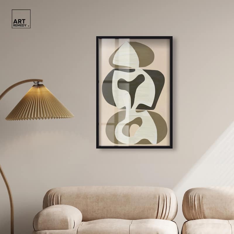 Shapes of Sage II Shadowbox by Art Remedy