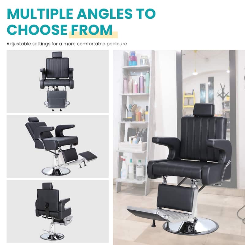 Heavy Duty Hydraulic Barber Chair Salon Chairs for Hair Stylist