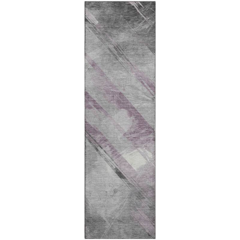 Premium Washable Super Soft Abstract Stripe Mayfield Rug
