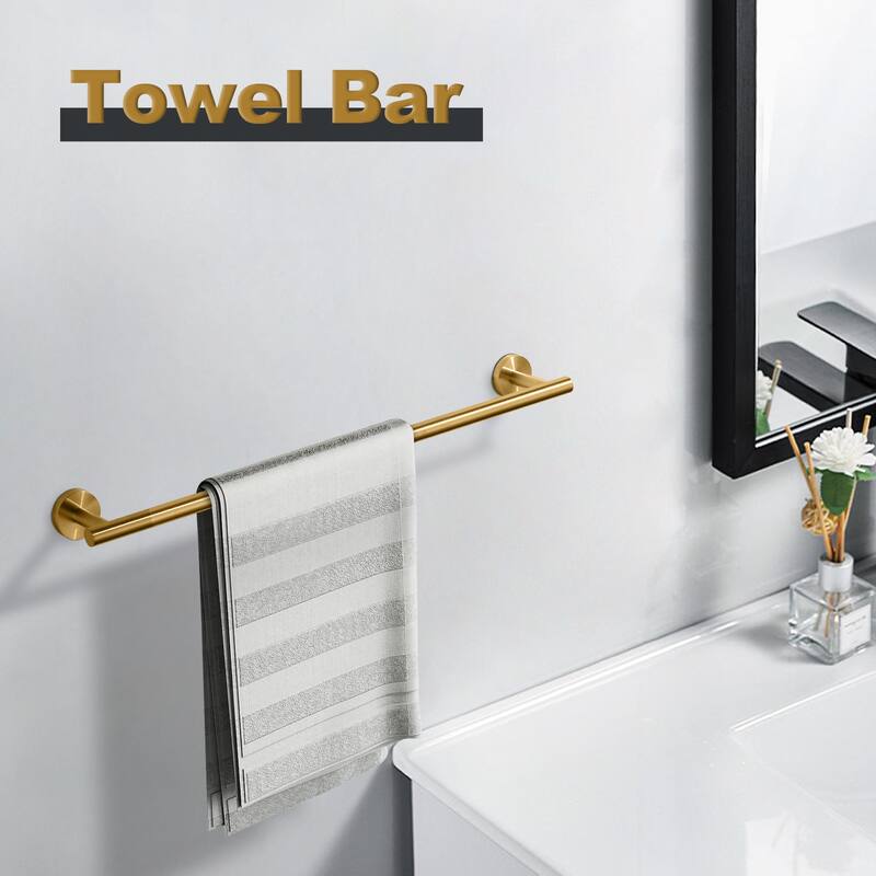 WOWOW Mutiple length Wall Mounted Stainless Steel Towel Bar