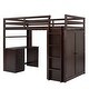 preview thumbnail 16 of 53, Twin Loft Bed with Study Station, Wardrobe, Desk & Drawers