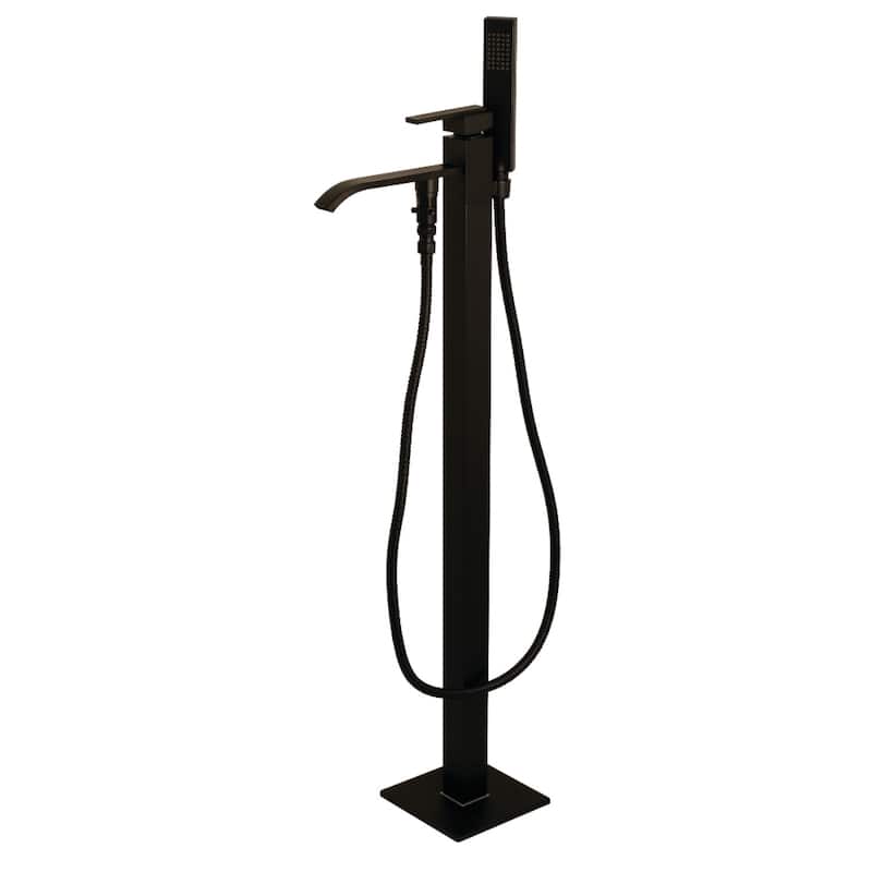 Kingston Brass Executive Freestanding Tub Faucet with Hand Shower - Oil Rubbed Bronze
