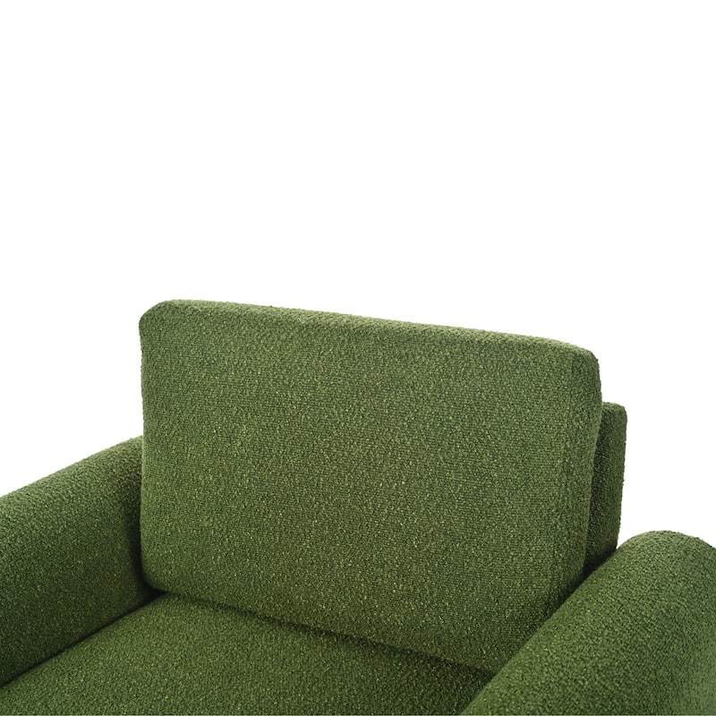 Modern Bouclé Upholstered Accent Chair