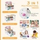 preview thumbnail 16 of 18, Costway 3 in 1 Kids Convertible Activity Bench Children Table & Chair - See Details